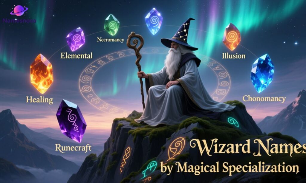 Wizard Names by Magical Specialization