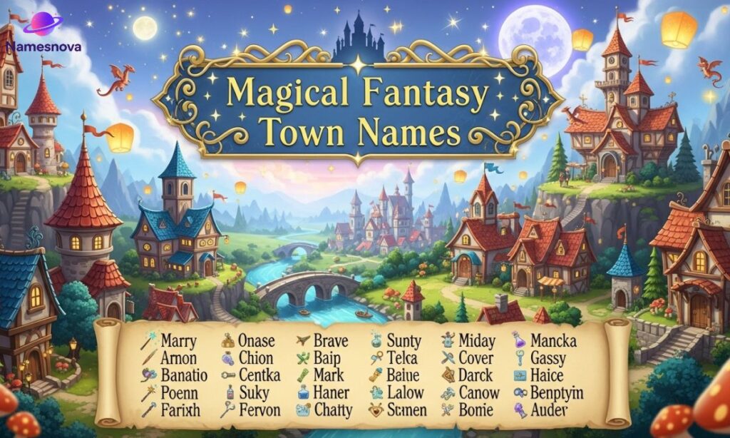Magical Fantasy Town Names