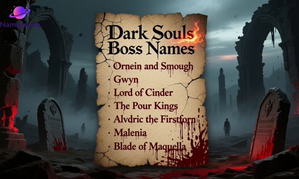 Dark Souls Boss Names