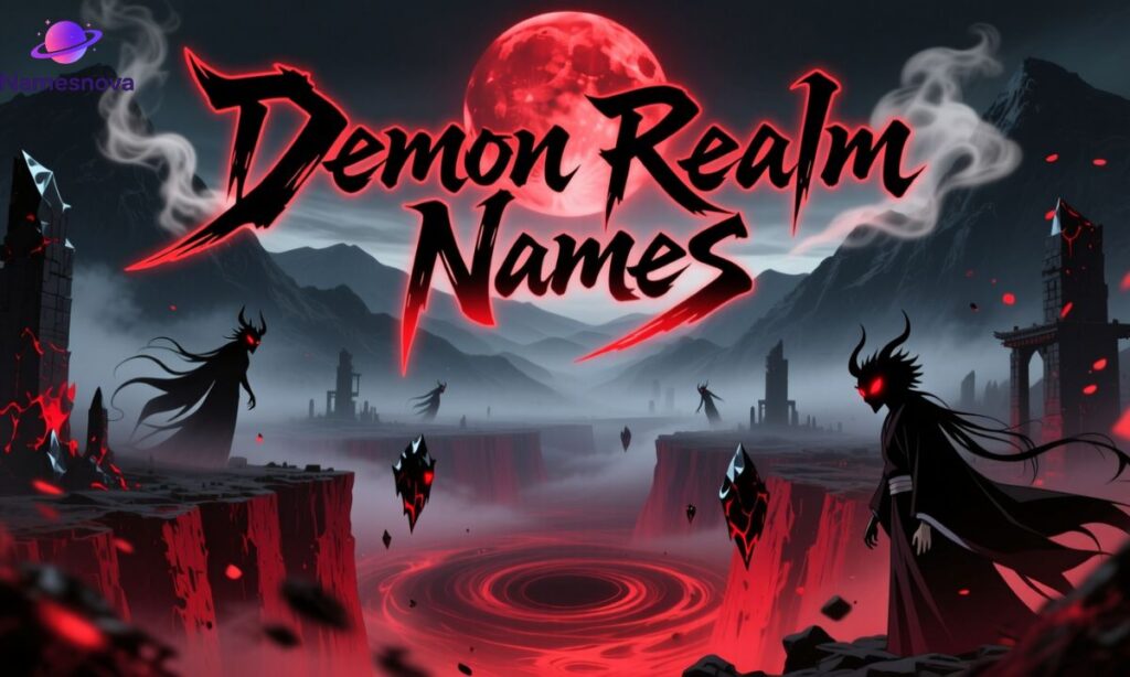 Demon Realm Names