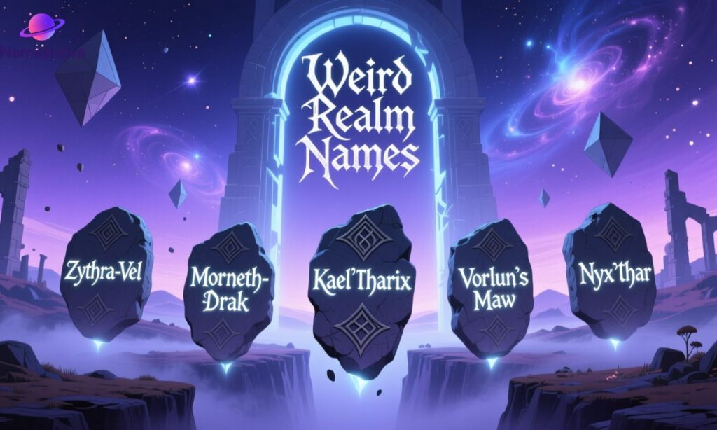 Weird Realm Names