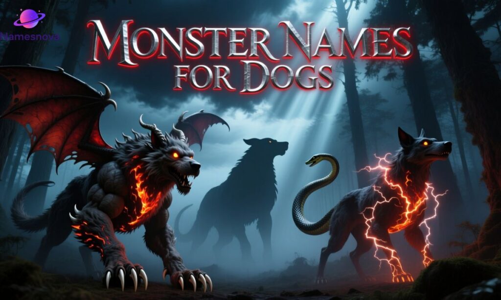 Monster Names for Dogs