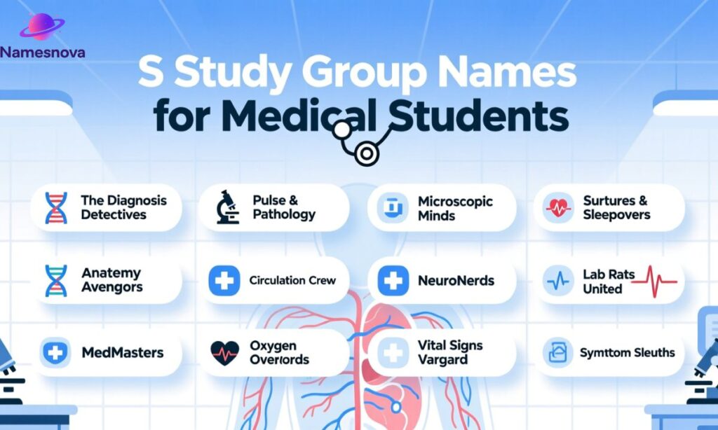 Study Group Names for Medical Students