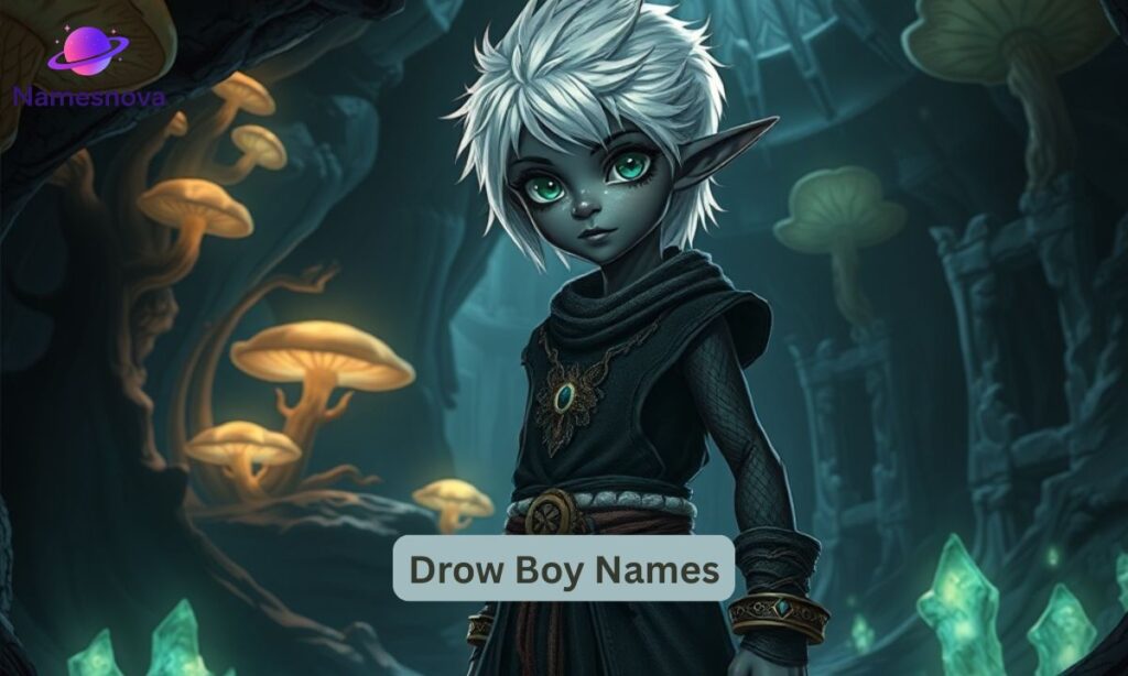Drow Boy Names