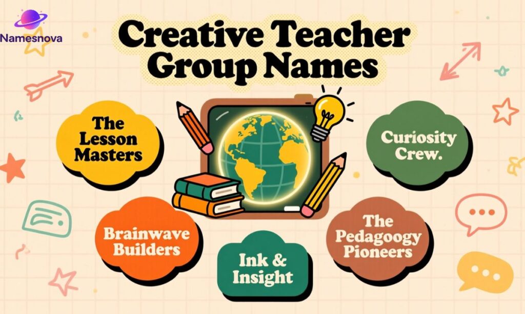 Creative Teacher Group Names