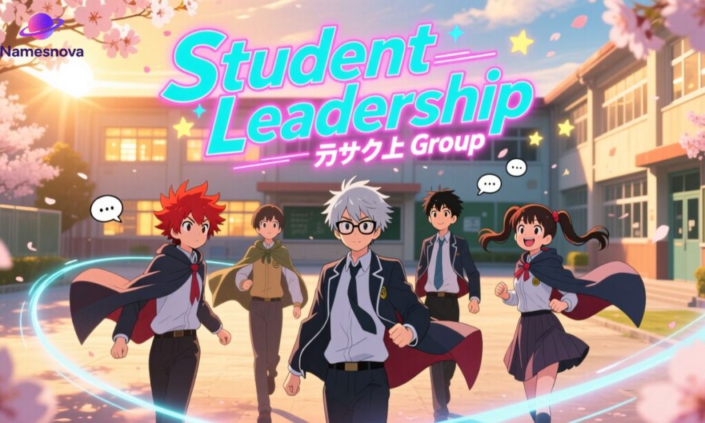 Student Leadership Group Names