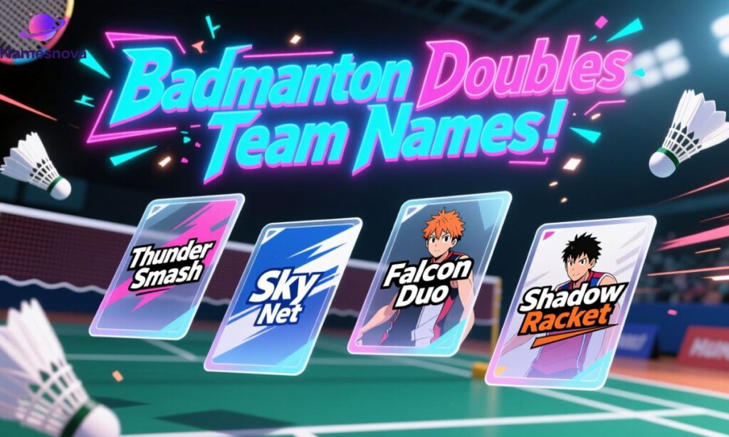 Badminton Doubles Team Names