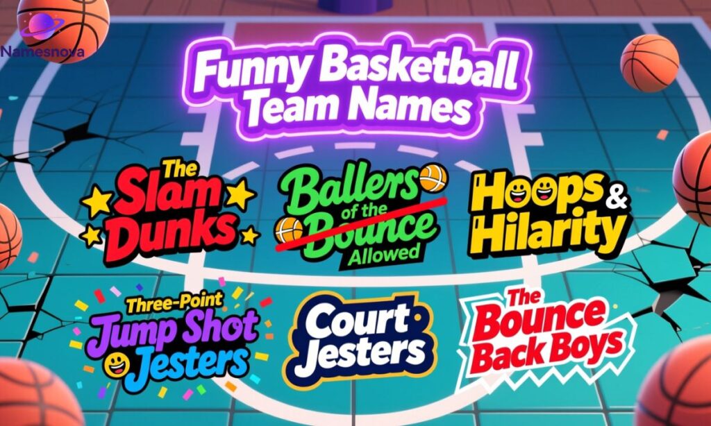 Funny Basketball Team Names