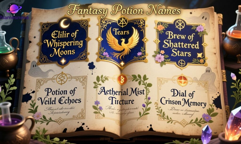 Fantasy Potion Names
