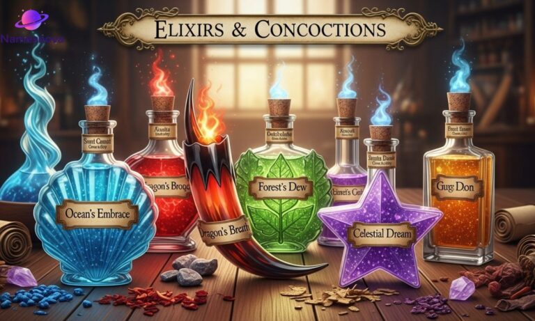 720+ Creative Potion Names & Elixir Ideas for Fantasy Worlds