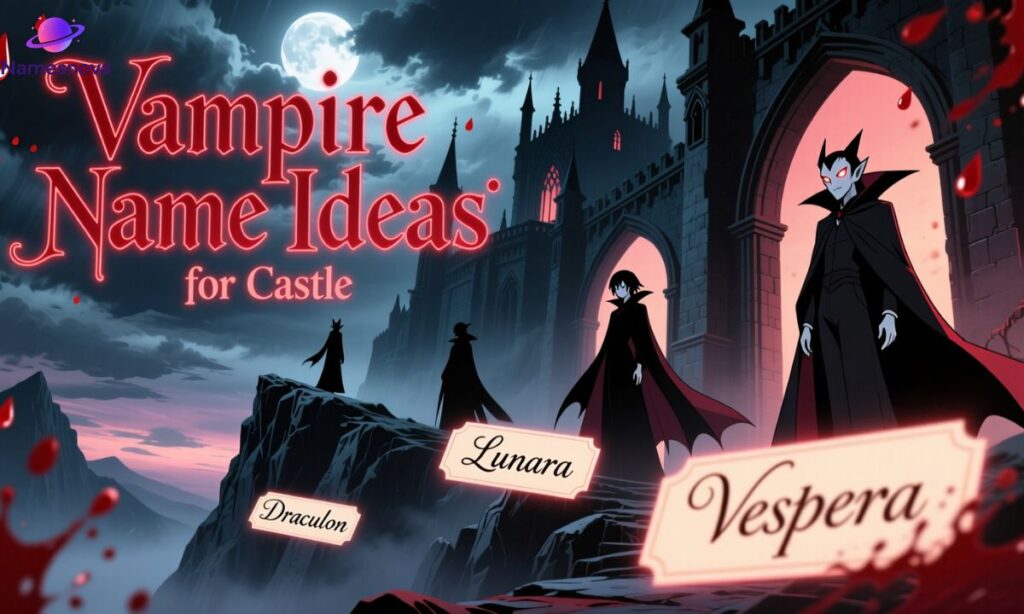 Vampire Name Ideas for Castle