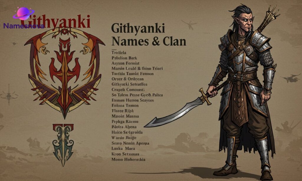 Githyanki Names Clan