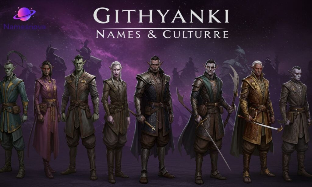 Githyanki Names Culture