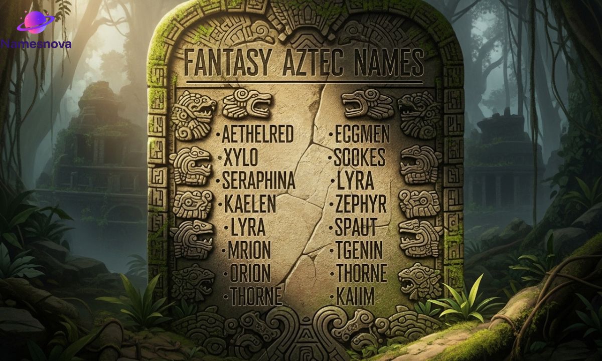 850+ Legendary Aztec Names with Meanings
