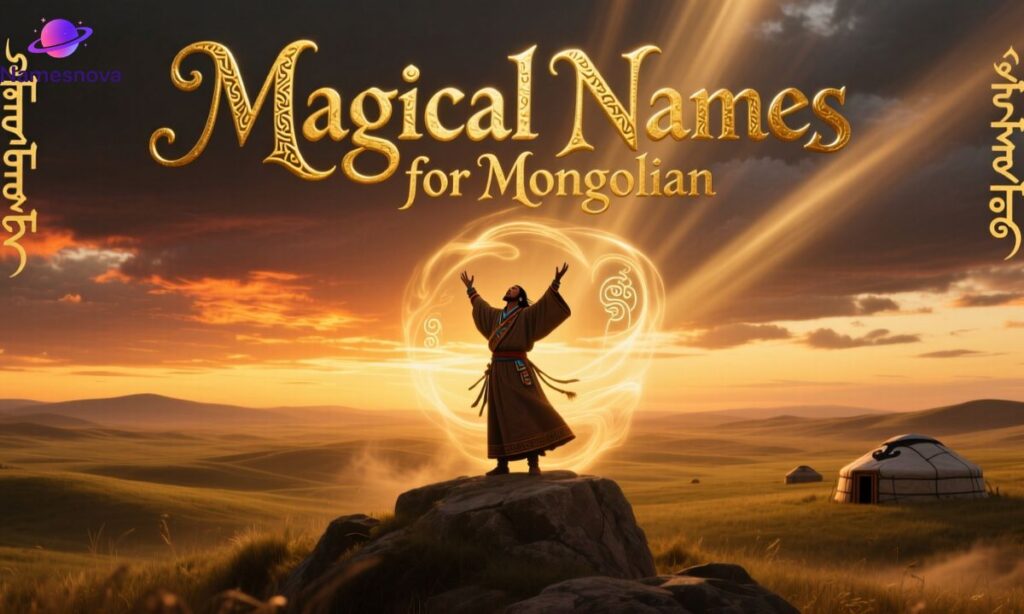 Magical names for Mongolian