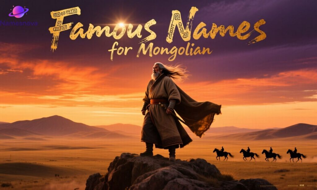 Famous Names for Mongolian