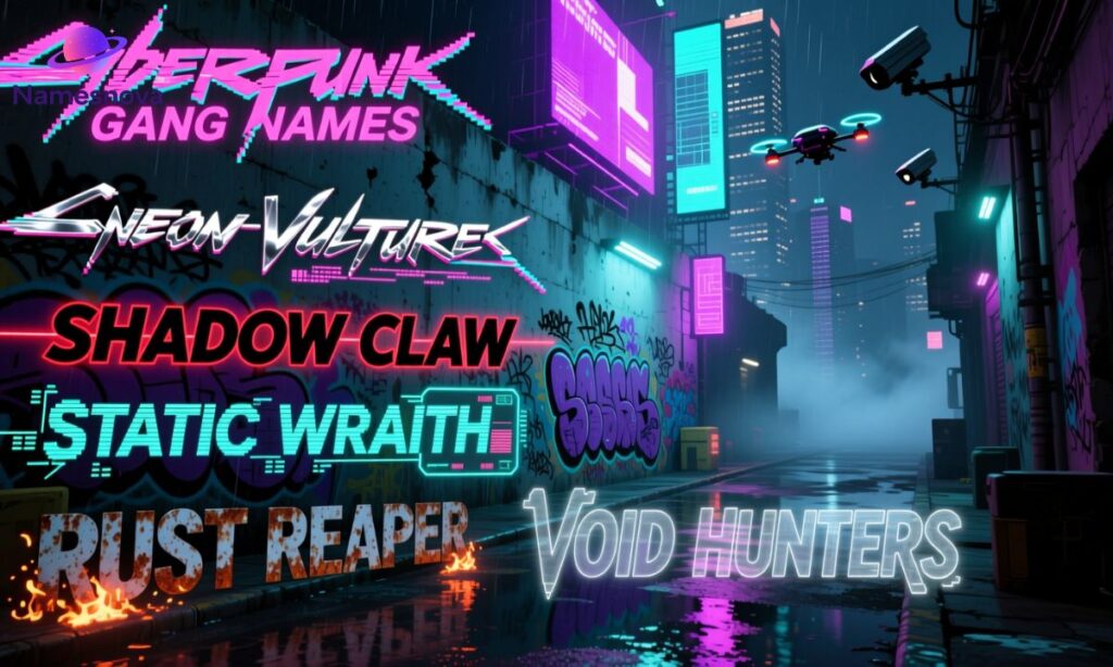 Cyberpunk gang names