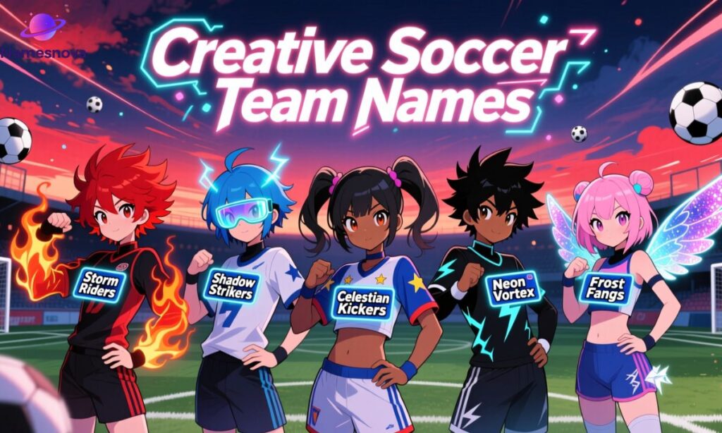 Creative Soccer Team Names