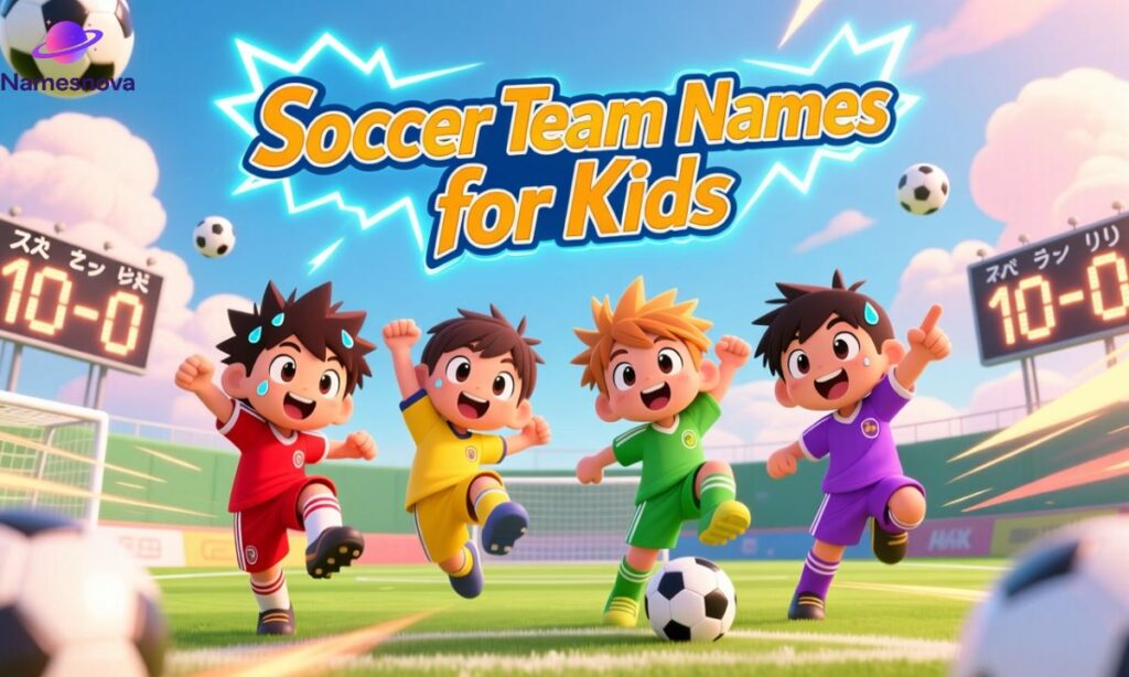 Soccer Team Names for Kids