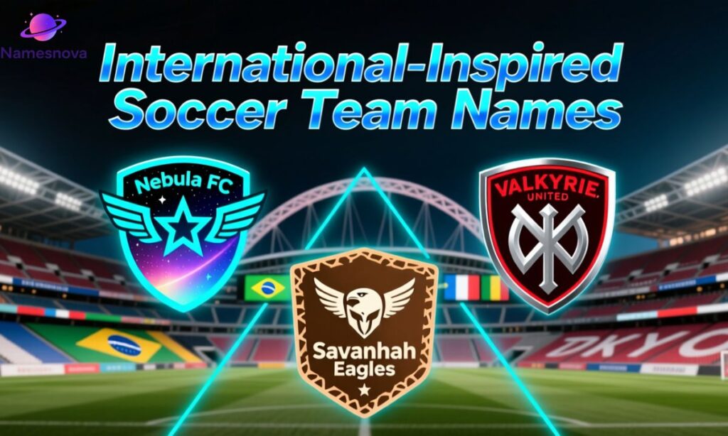 International-Inspired Soccer Team Names