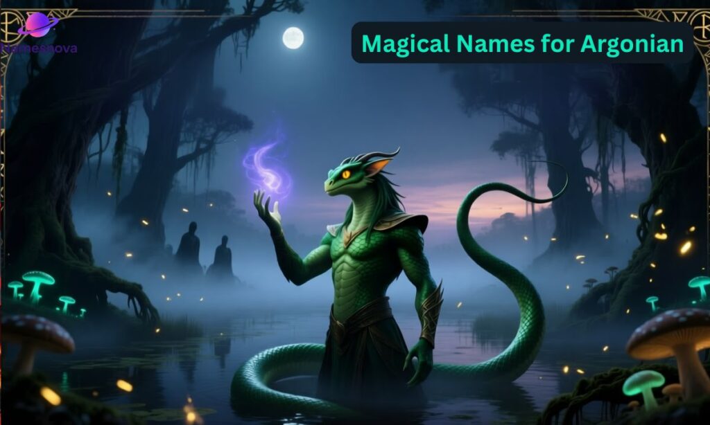 Magical Names for Argonian