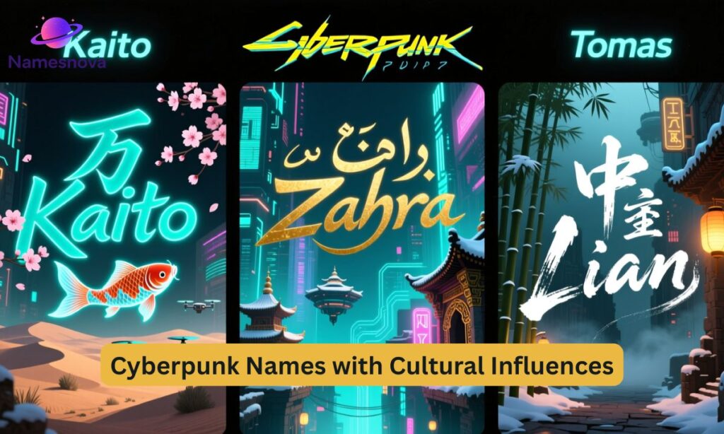 Cyberpunk Names with Cultural Influences