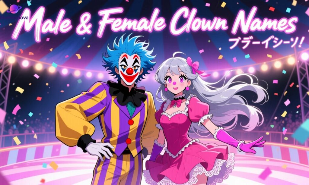Male & Female Clown Names