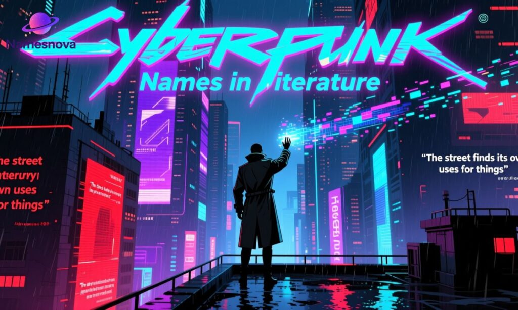 Cyberpunk Names in Literature