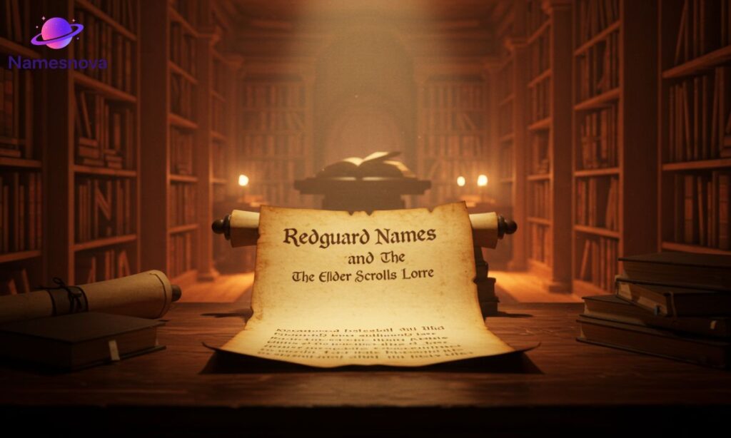 Redguard Names in The Elder Scrolls Lore