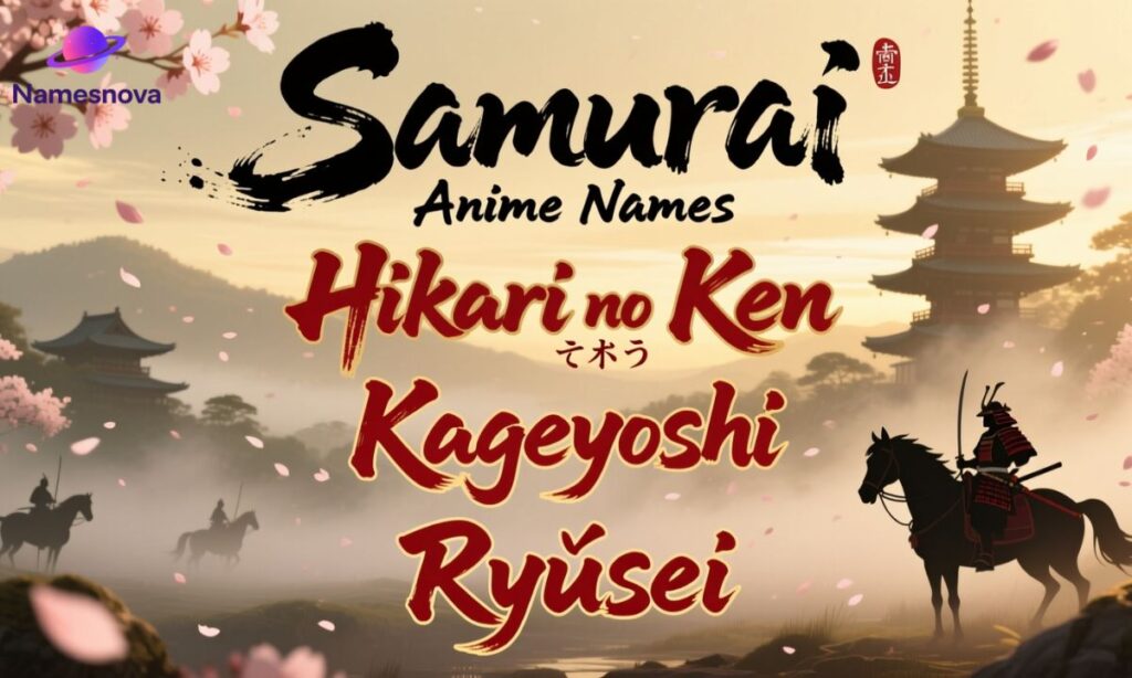 Samurai Anime Names