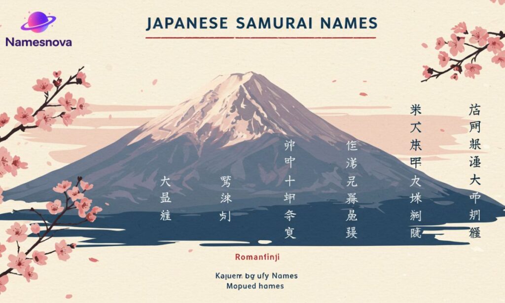Japanese Samurai Names