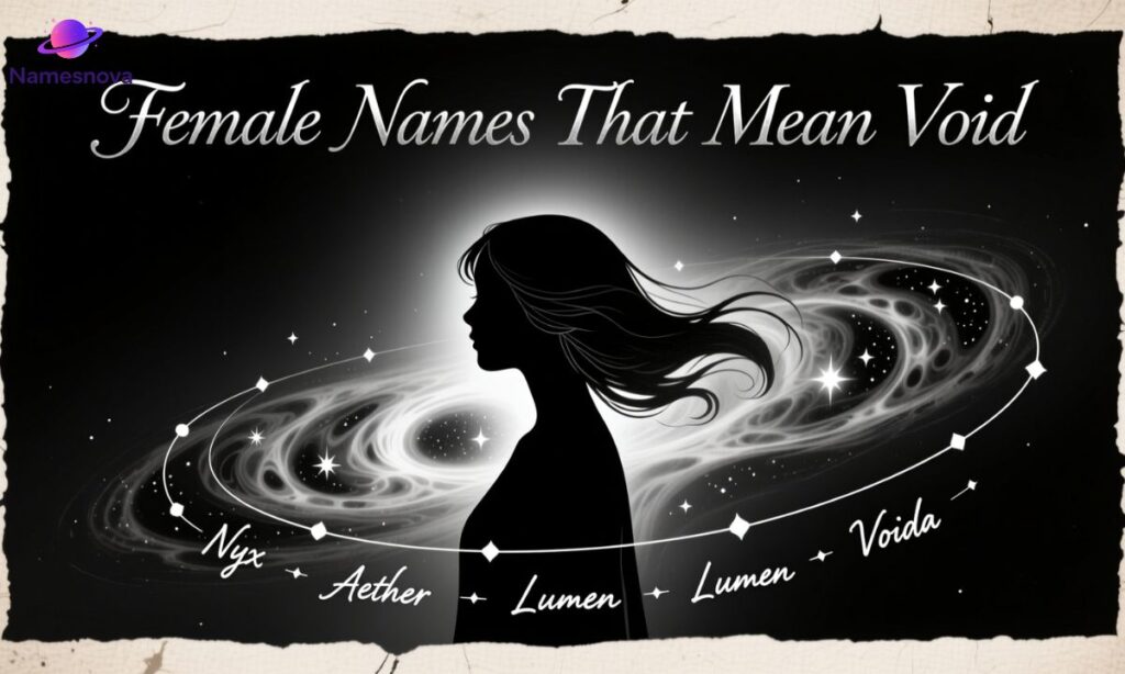 Female Names That Mean Void