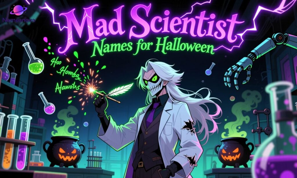 Mad Scientist Names for Halloween