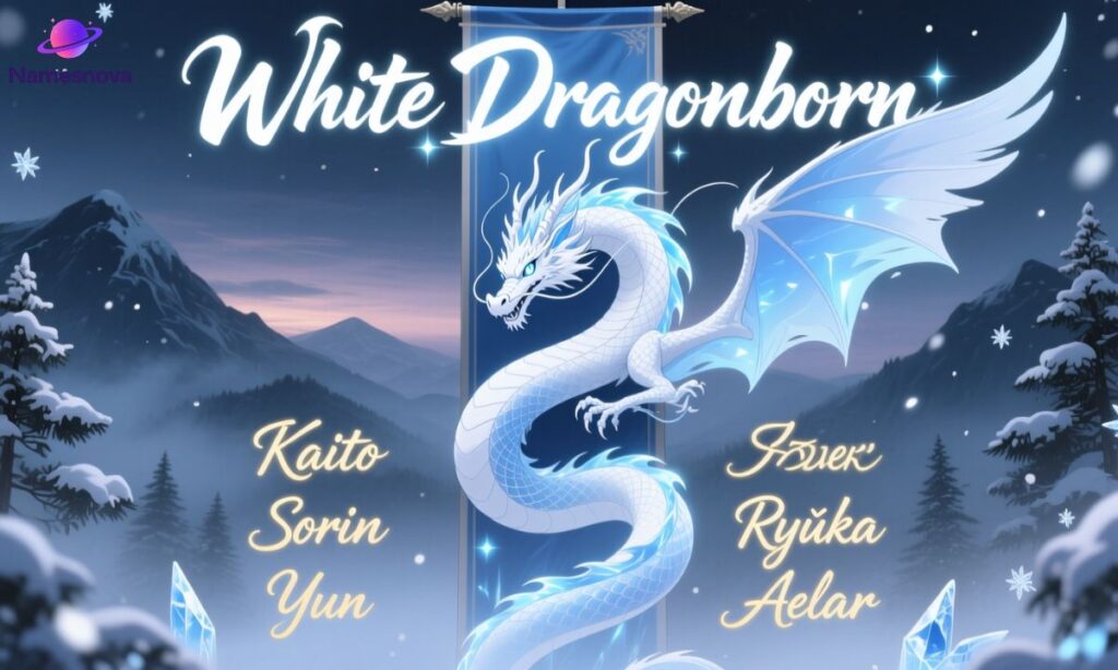 White Dragonborn Names