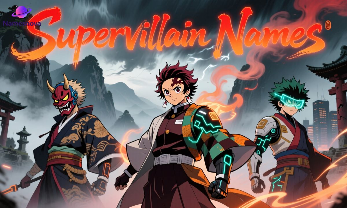 Supervillain Names