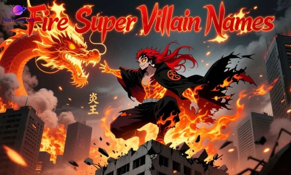 Fire Supervillain Names