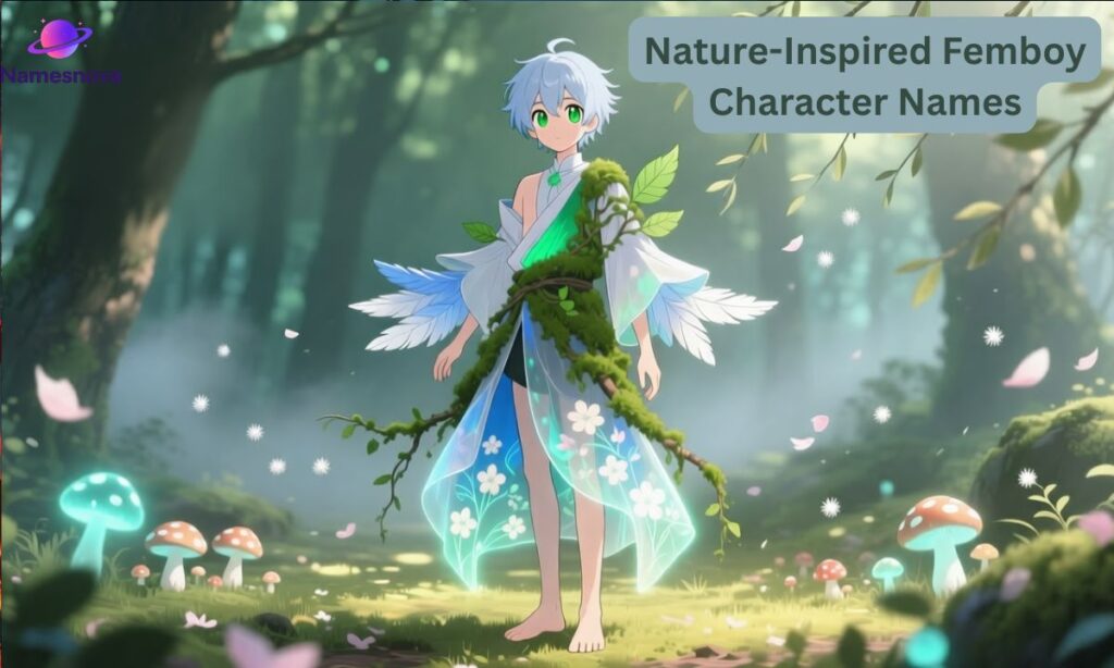 Nature-Inspired Femboy Character Names