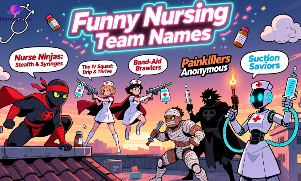 Funny Nursing Team Names