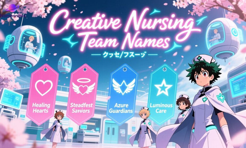 Creative Nursing Team Names