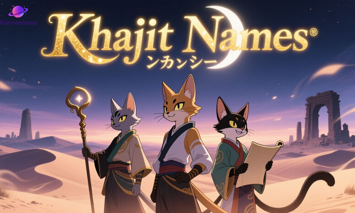 Khajiit Names