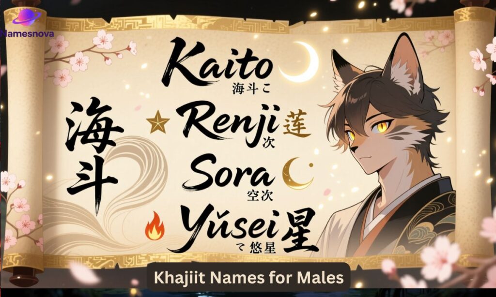 Khajiit Names for Males