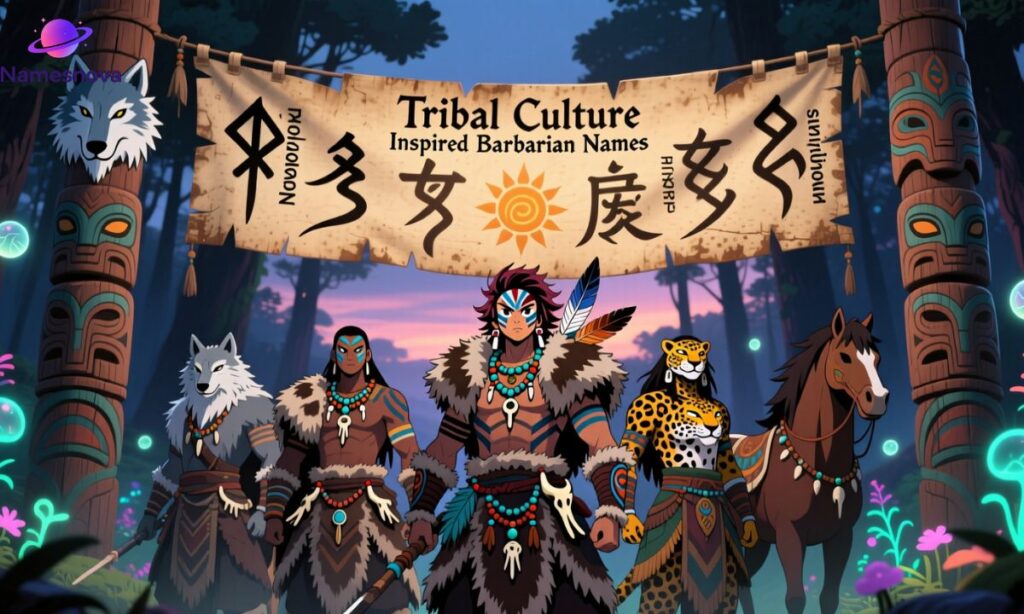 Tribal Culture Inspired Barbarian Names