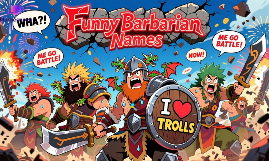 Funny Barbarian Names