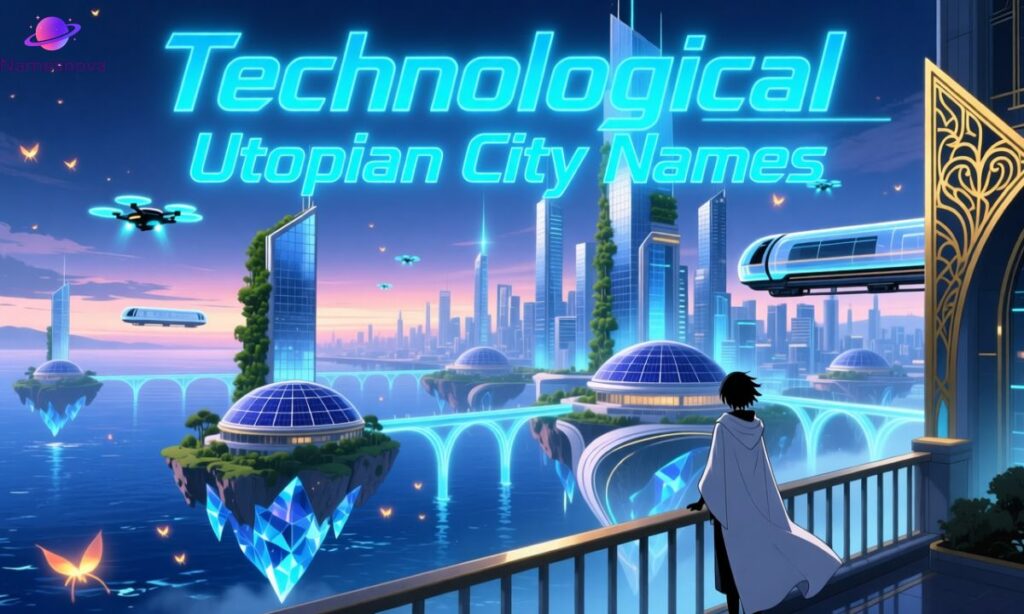 Technological Utopian City Names
