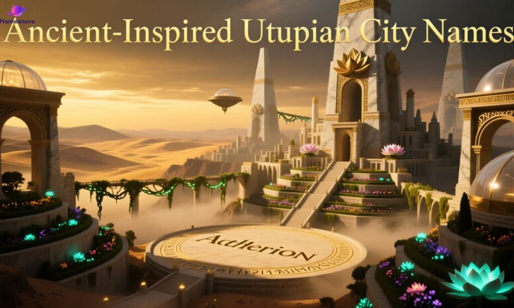 Ancient-Inspired Utopian City Names