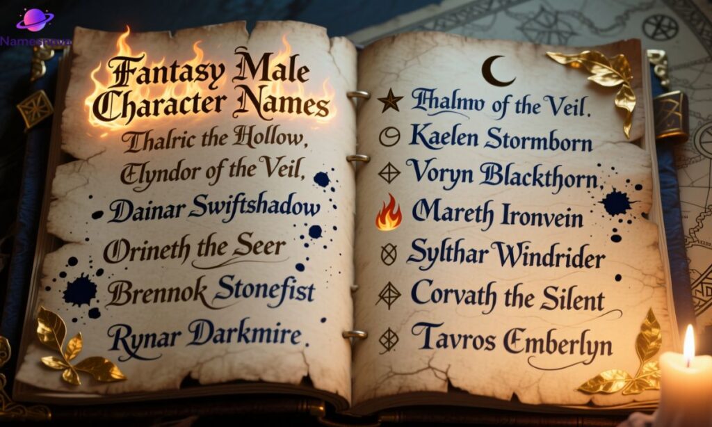 Fantasy Male Character Names